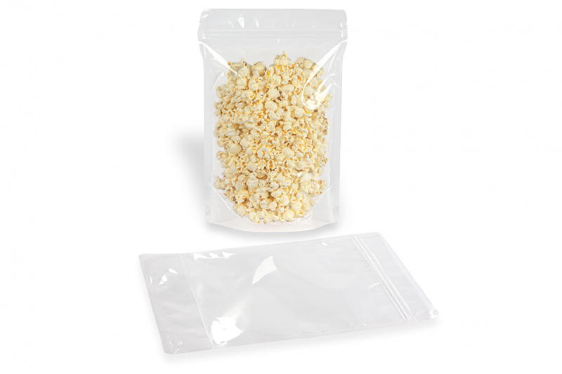 Sachets transparents à fermeture zip - 200 x 300 x 100 mm, 1800 ml