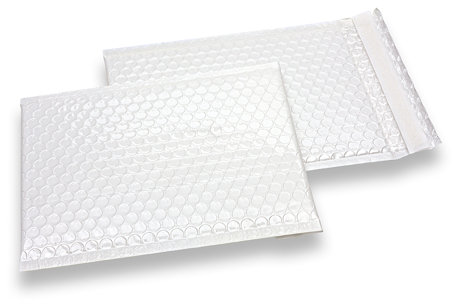 Enveloppes à bulles brillantes - Blanc