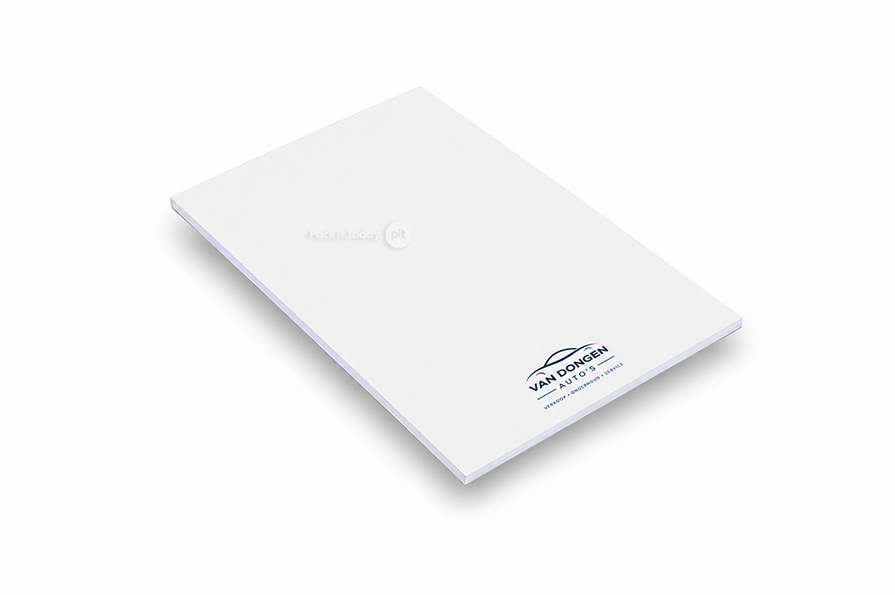 Bloc-notes personnalisé - 105 x 148 mm, sans couverture