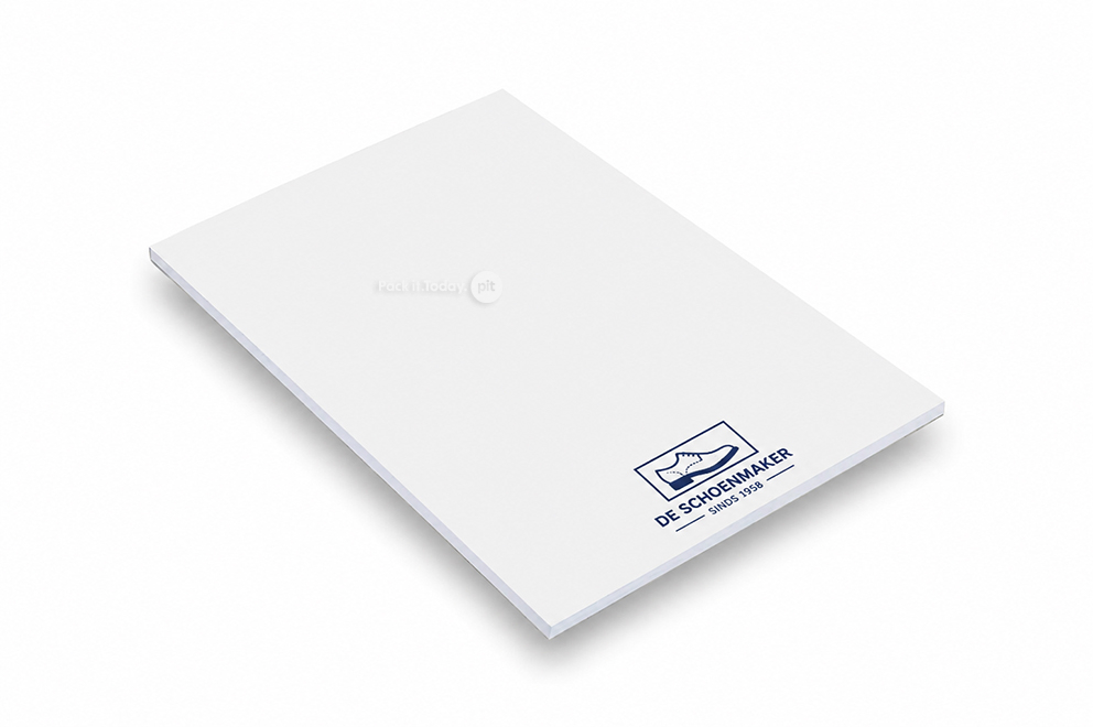 Bloc-notes personnalisé - 148 x 210 mm, sans couverture