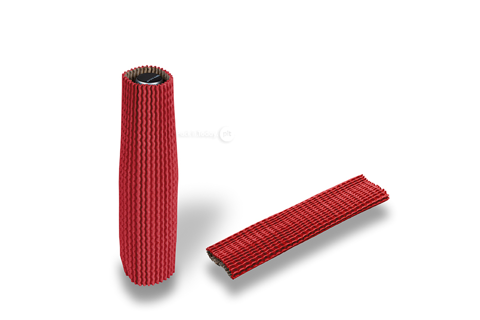  Étuis de protection rouge foncé - 23 cm de hauteur : pour un diamètre de 3.5 cm à 5.5 cm