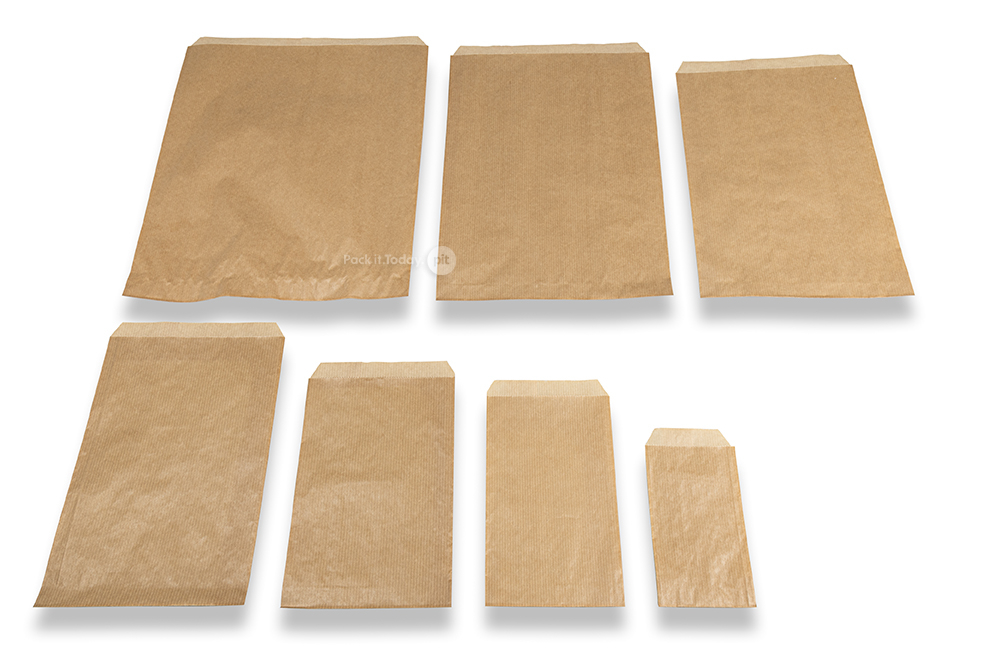 Pochettes cadeaux en papier kraft vergé