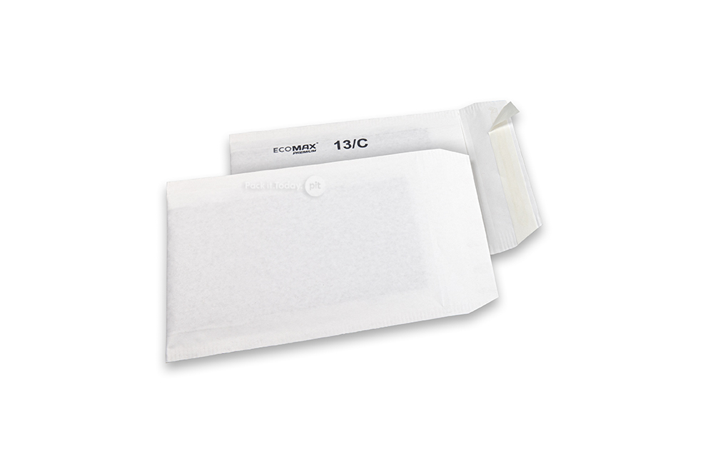 Enveloppes à bulles en papier Ecomax - 150 x 215 mm, 13/C, blanc